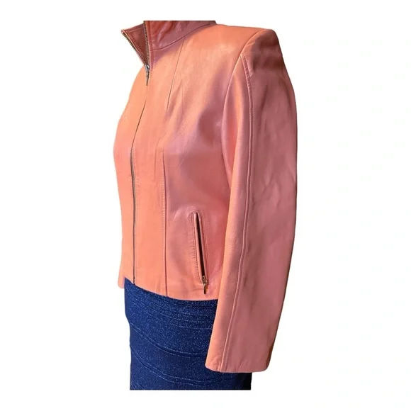 Dominique Leather Jacket - Picture 3 of 12